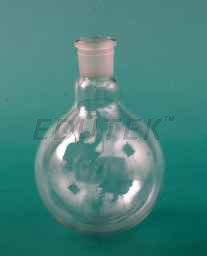 FLASK ROUND BOTTOM, SINGLE NECK
